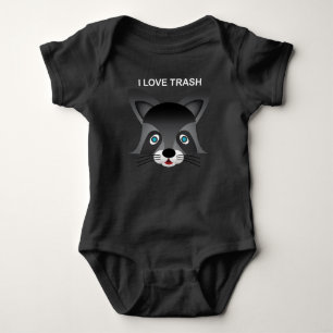 Raccoon - Baby Jersey Bodydräkt Tröja