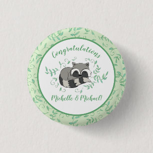Raccoon Baby Shower Knapp