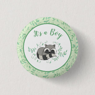 Raccoon Baby Shower Woodland Animals Knapp