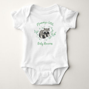 Raccoon Baby Shower Woodland Animals T Shirt