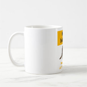 Raccoon Birthday Artwork Playful Forest Animal Ill Kaffemugg