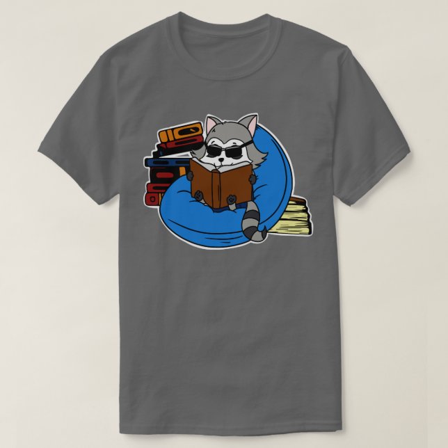 Raccoon Bokar T Shirt (Design framsida)