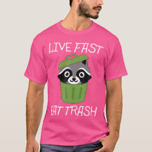Raccoon Camping Hiking Lung Exdoor T Shirt
