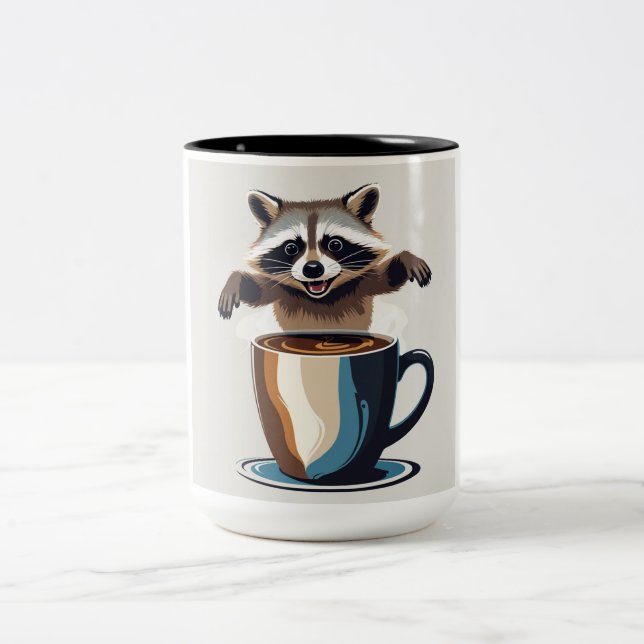Raccoon Coffee Mugg (Center)