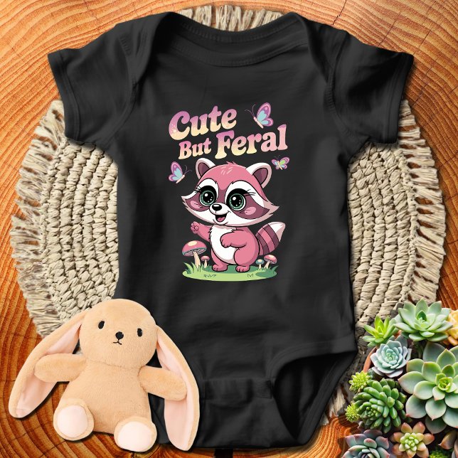Raccoon Cute Men Feral T Shirt (Skapare uppladdad)