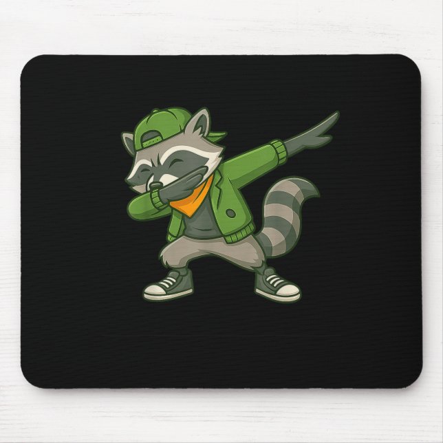 Raccoon Dab Streetwear Clic Funny For Men Women Ki Musmatta (Framsidan)