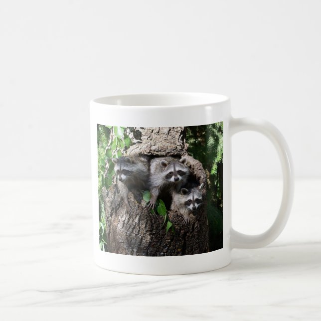Raccoon - de tre amigosna kaffemugg (Höger)