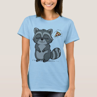 Raccoon Dream - Pizza! T Shirt