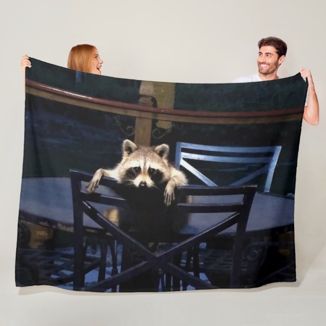 RACCOON FLEECEFILT (På plats)