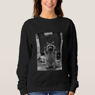 Raccoon Funny Raccoon Selfie Dumpster Trashcan T Shirt