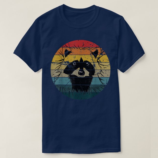 Raccoon Gift for Women and Kids Mapache raton lave T Shirt (Design framsida)