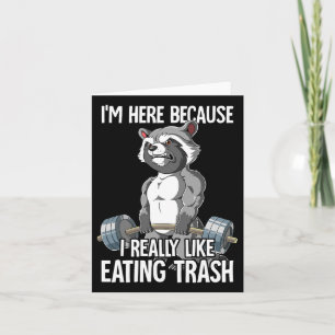 Raccoon Gym Weight Training BodyBuilder Kort