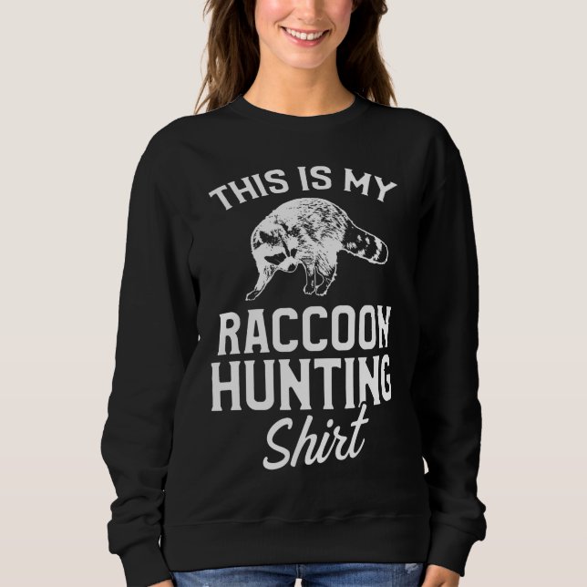 Raccoon Hunter T Shirt (Framsida)