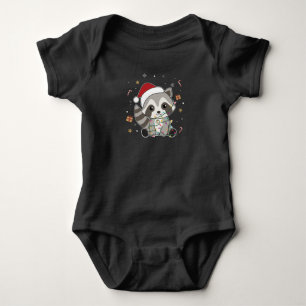 Raccoon jul Snö Winter Raccoons T Shirt