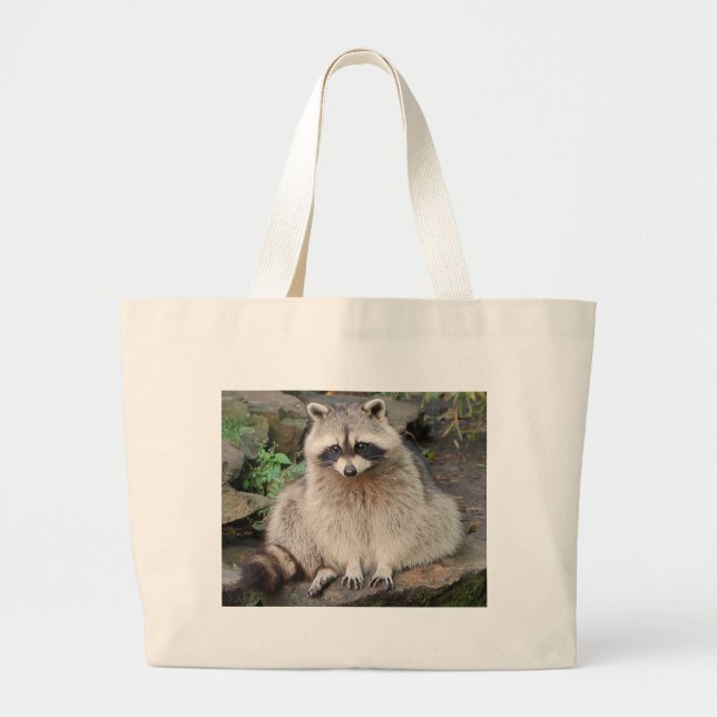 Raccoon Jumbo Tygkasse (Framsidan)