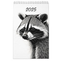 Raccoon-kalender