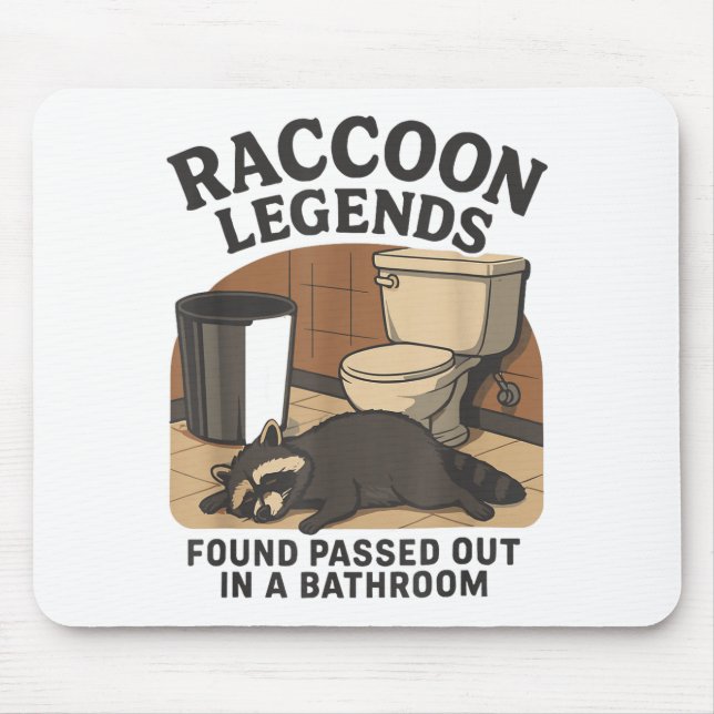 Raccoon Legends Found Ped Out In A Bathroom Trashe Musmatta (Framsidan)