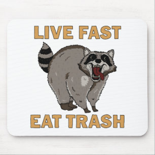 Raccoon - Live Fast Eat Sopor Musmatta