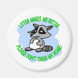 raccoon magnet
