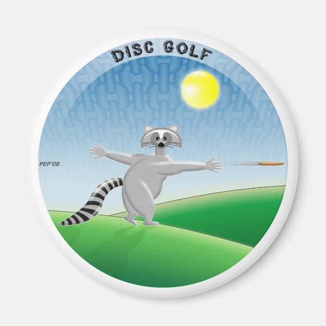 Raccoon Magnet (Framsidan)