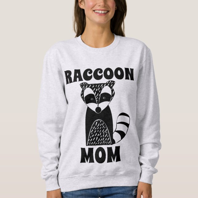 RACCOON MAMMA T-SHIRTS (Framsida)