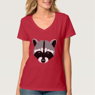 Raccoon med Ledsen Ögon Tee Shirt