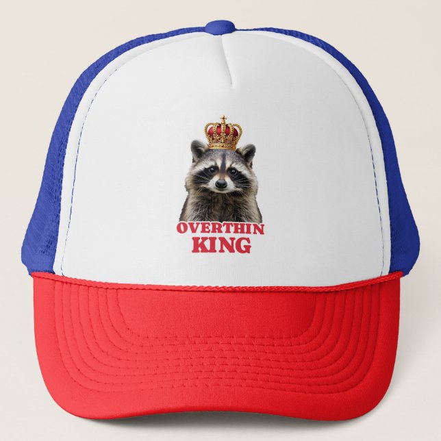 Raccoon övertänkande Kung Keps (Framsida)