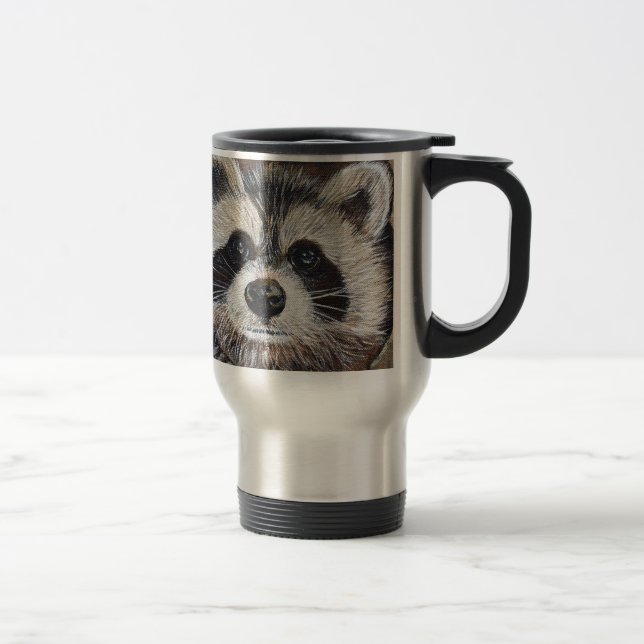 Raccoon Painting Resemugg (Höger)