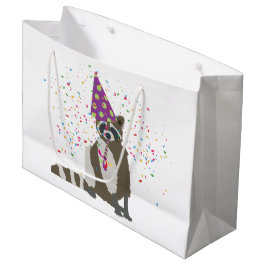 Raccoon Partying - Djur med Party