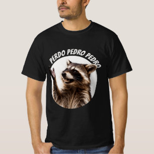 RACCOON PEDRO CUSTOMIZED NAMN T SHIRT