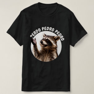 RACCOON PEDRO CUSTOMIZED NAMN T SHIRT