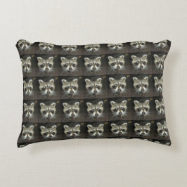 Raccoon Pillow CUTE Prydnadskudde