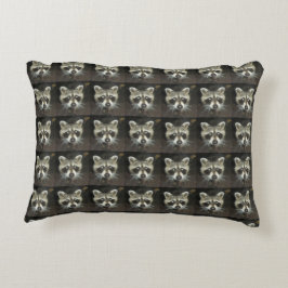 Raccoon Pillow CUTE Prydnadskudde