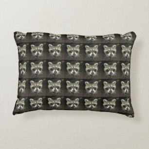 Raccoon Pillow CUTE Prydnadskudde