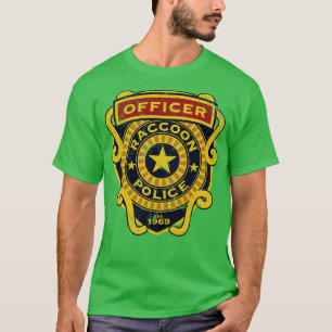 Raccoon Police T Shirt