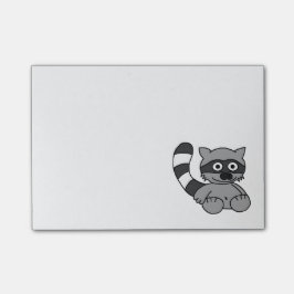Raccoon Post-it Block