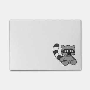 Raccoon Post-it Block