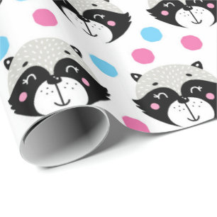 Raccoon Presentpapper