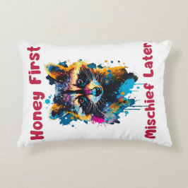 Raccoon Prydnadskudde