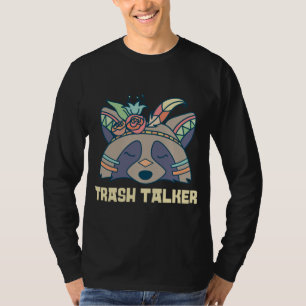 Raccoon Pun Sopor Talker Boho Funny Coon Älskare G T Shirt