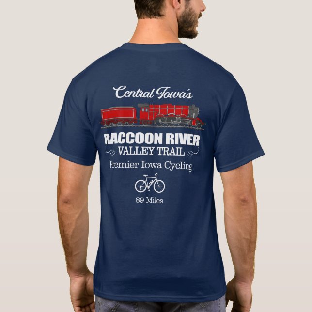 Raccoon River Valley Trail (RT2) T Shirt (Baksida)
