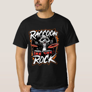 Raccoon Sten T-shirt - Lårskjortan - Lårskorgsdesi