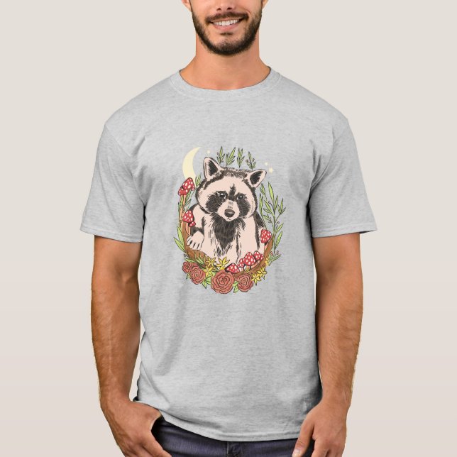 Raccoon T-Shirt (Framsida)