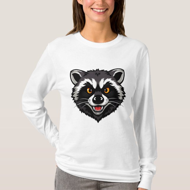Raccoon T Shirt (Framsida)