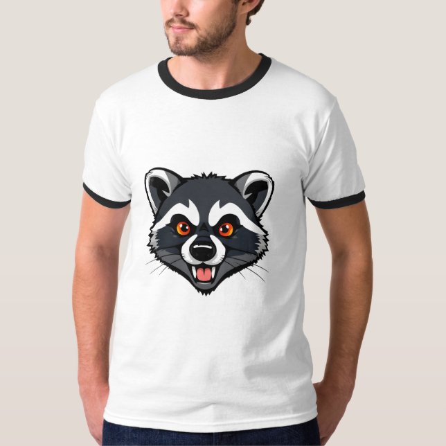 Raccoon T Shirt (Framsida)