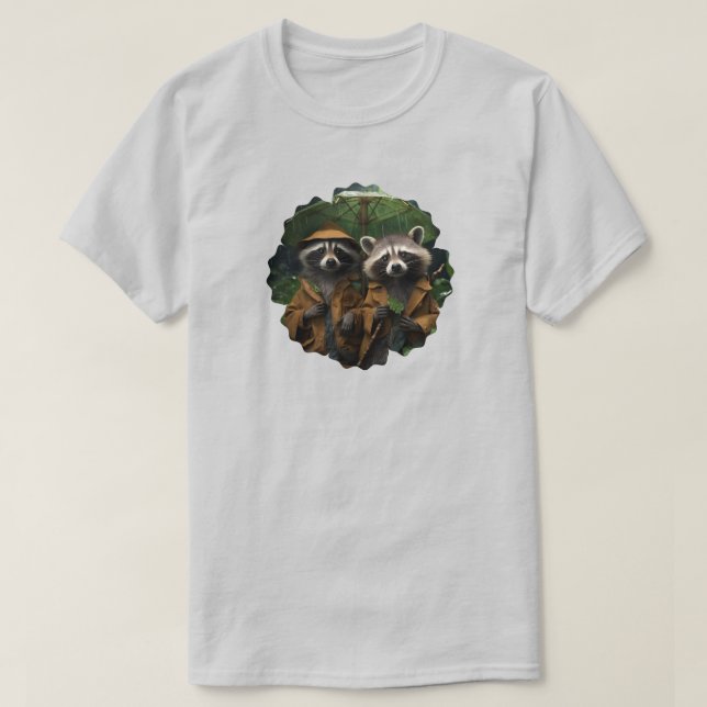 Raccoon T-Shirt (Design framsida)