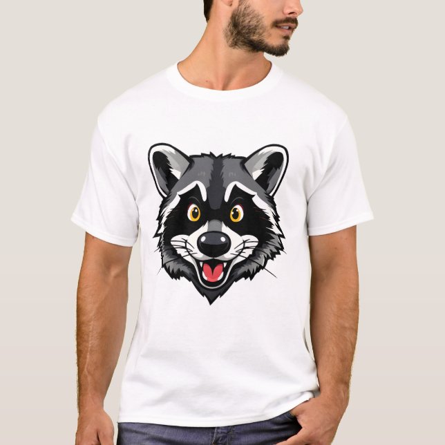 Raccoon T Shirt (Framsida)