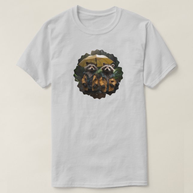 Raccoon T-Shirt (Design framsida)
