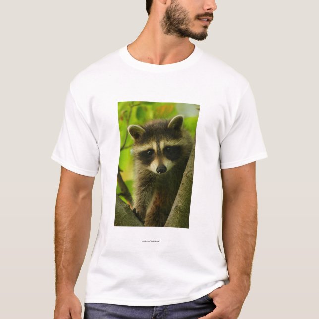 Raccoon Tee Shirt (Framsida)