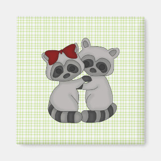 Raccoon Twillingars Magnet